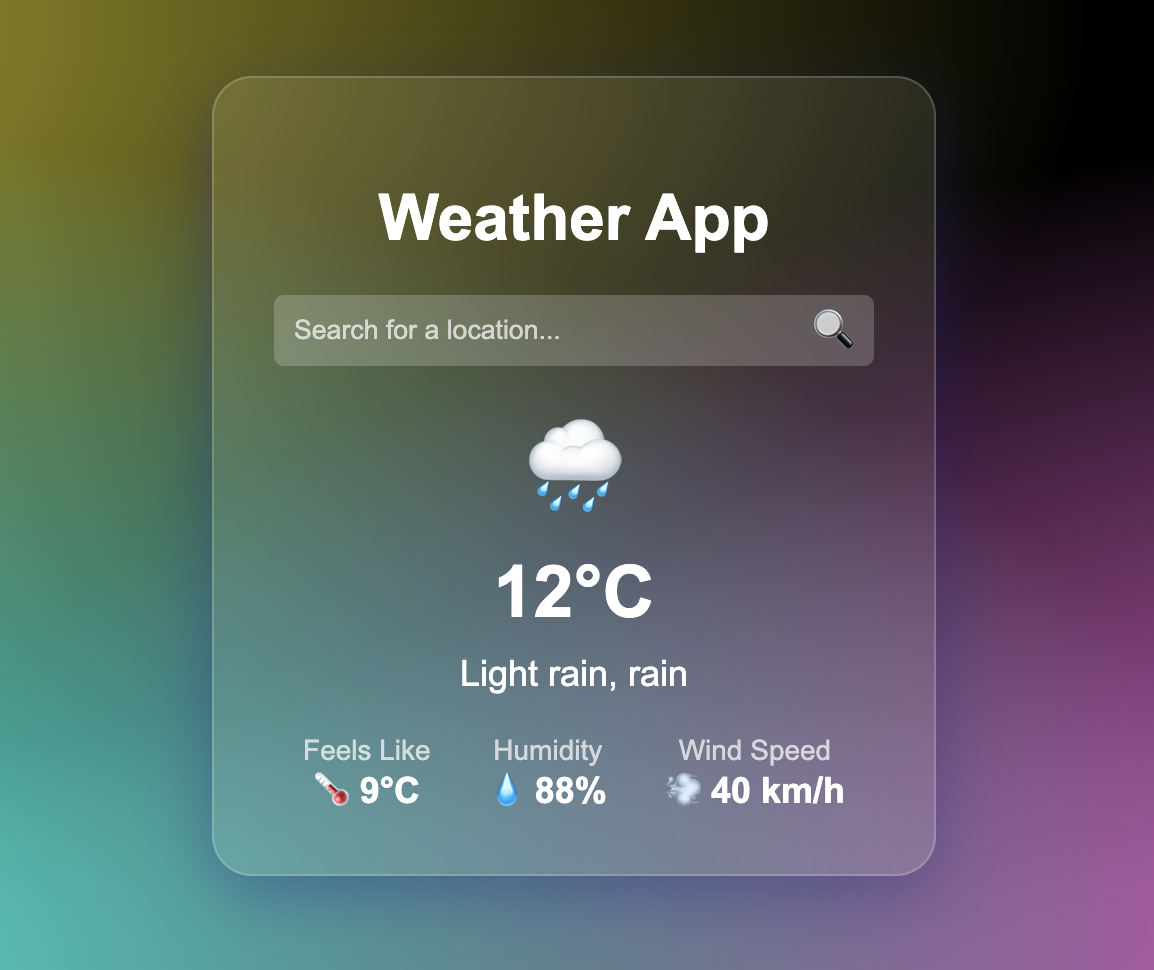 Weather APP
